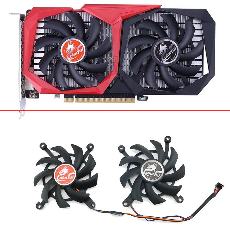 Rtx 4080 Super 16Gb - Ventilador de refrigeração para COLORFUL GeForce,