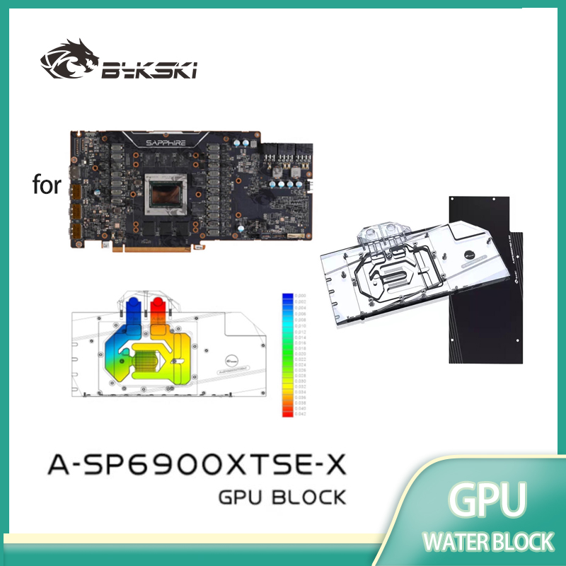 Rx 6900 Xt 16Gb - Bykski GPU Bloco de água para