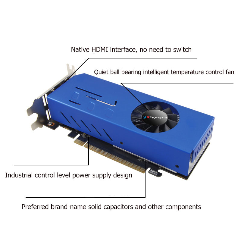 Placa gráfica multimonitores S - 4 Hdmi Multi Monitor Video Card 4K avaliação e preço