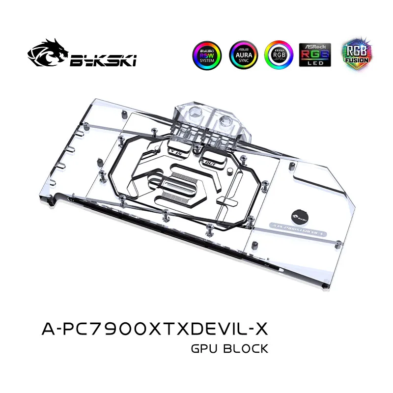 Bykski A-PC7900XTXDEVIL-X GPU  - Rx 7900 Xtx 24Gb Video Card avaliação e preço