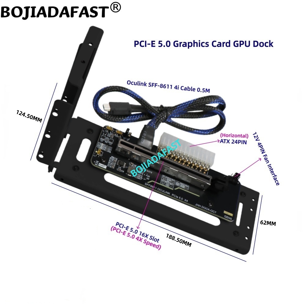 Placa Gráfica Externa PCI-E 5. - Oculink Egpu Dock Graphics Card avaliação e preço