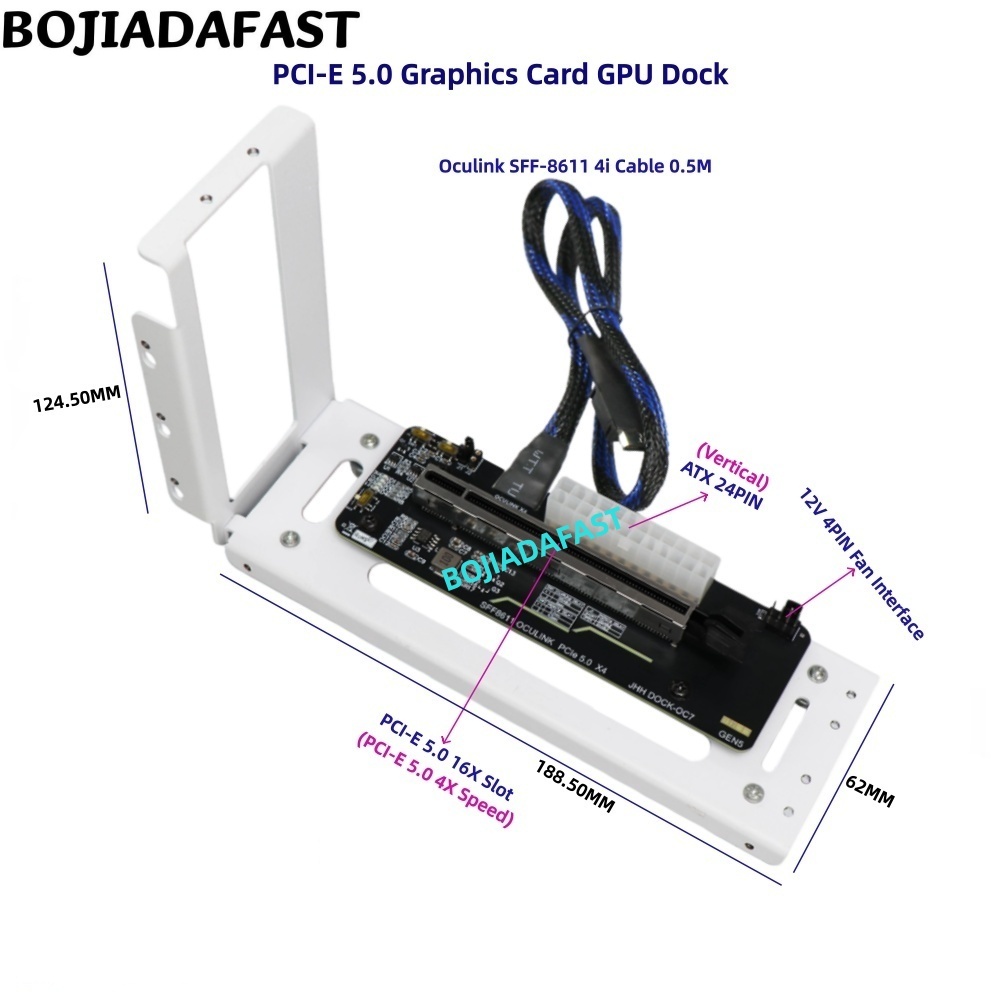Placa Gráfica Externa PCI-E 5. - Oculink Egpu Dock Graphics Card avaliação e preço