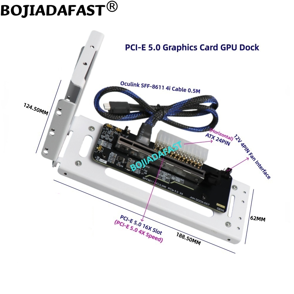 Placa Gráfica Externa PCI-E 5. - Oculink Egpu Dock Graphics Card avaliação e preço