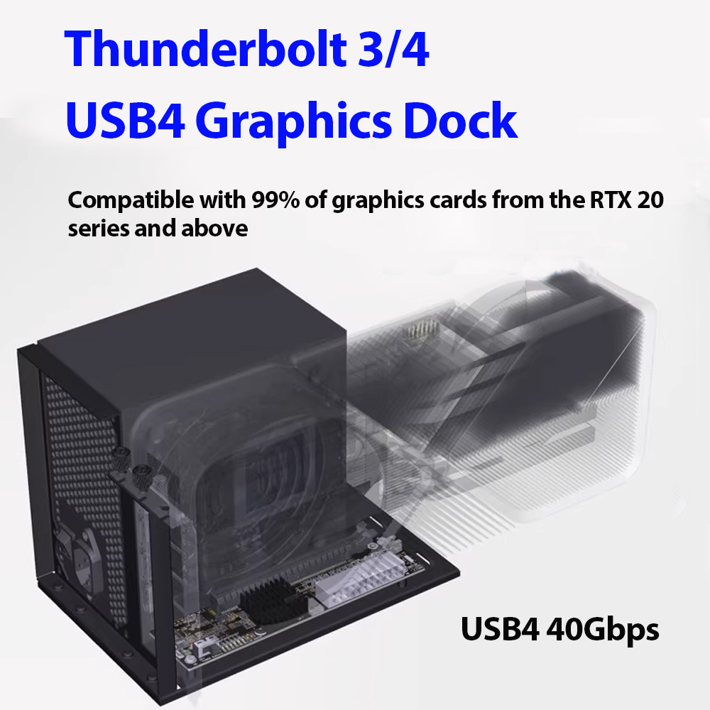 Dock eGPU USB4 ADT-Link Thunde - Thunderbolt 4 External Gpu Enclosure avaliação e preço