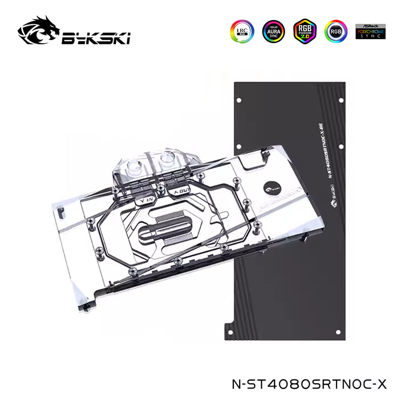 Bykski bloco de água serve par - Rtx 4080 Super 16Gb avaliação e preço