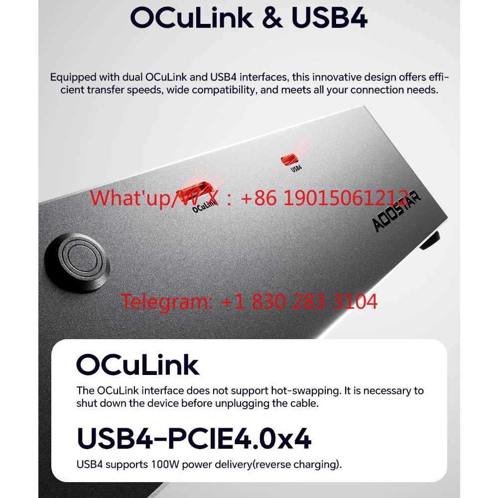 Dock de Placa Gráfica Externa  - Oculink Egpu Dock Graphics Card avaliação e preço