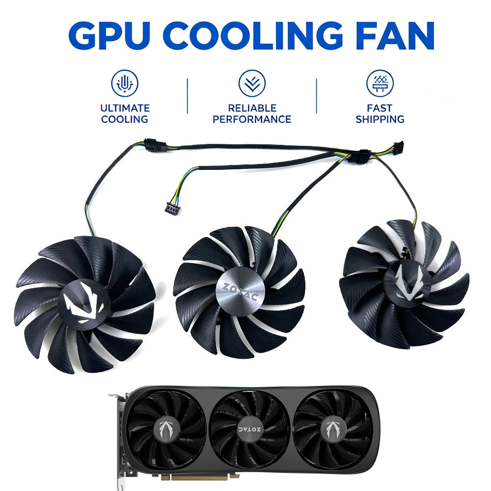 3PCS NOVO Ventilador de Resfri - Rtx 4070 Ti Super 16Gb avaliação e preço