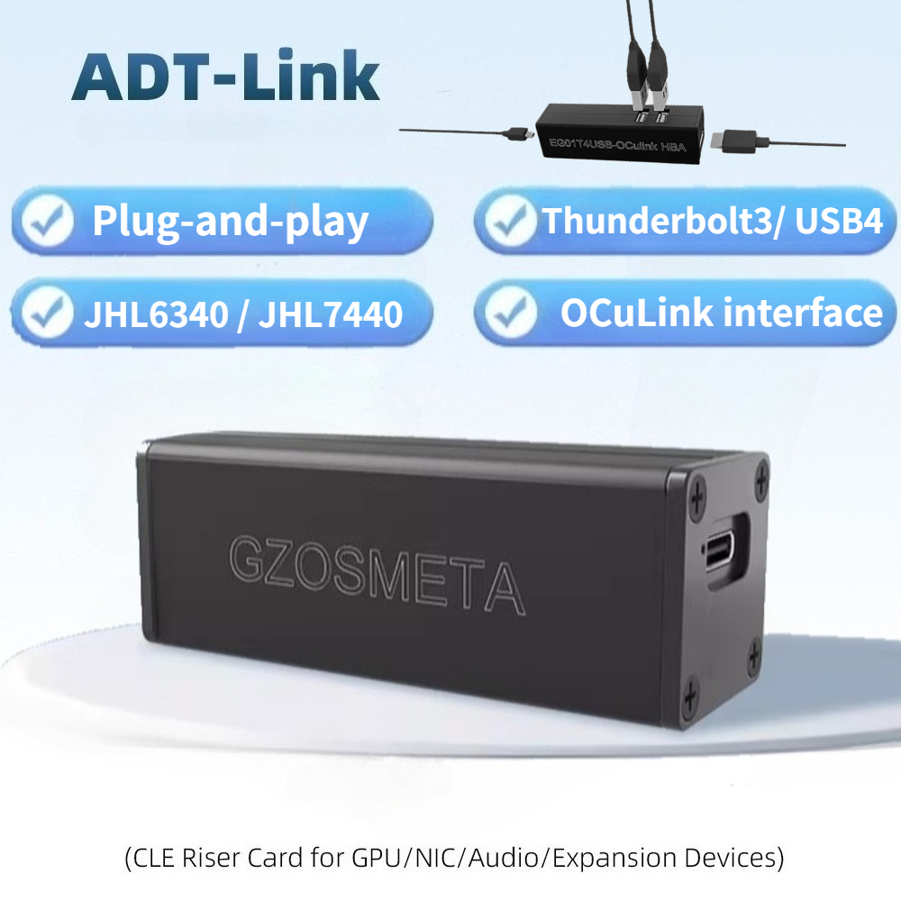 Adaptador T3 / T4 OCuLink Thun - Oculink Egpu Dock Graphics Card avaliação e preço