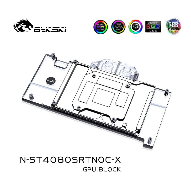 Bloco de GPU Bykski N-ST4080SR - Rtx 4080 Super 16Gb avaliação e preço