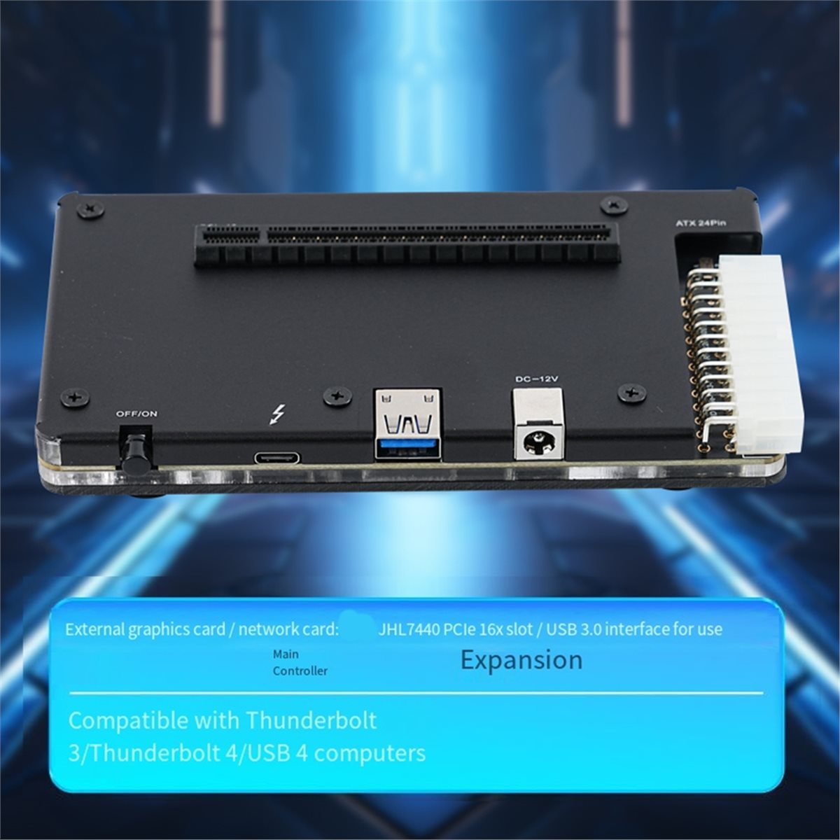 ABIU GPU Externa Profissional  - Thunderbolt 4 External Gpu Enclosure avaliação e preço