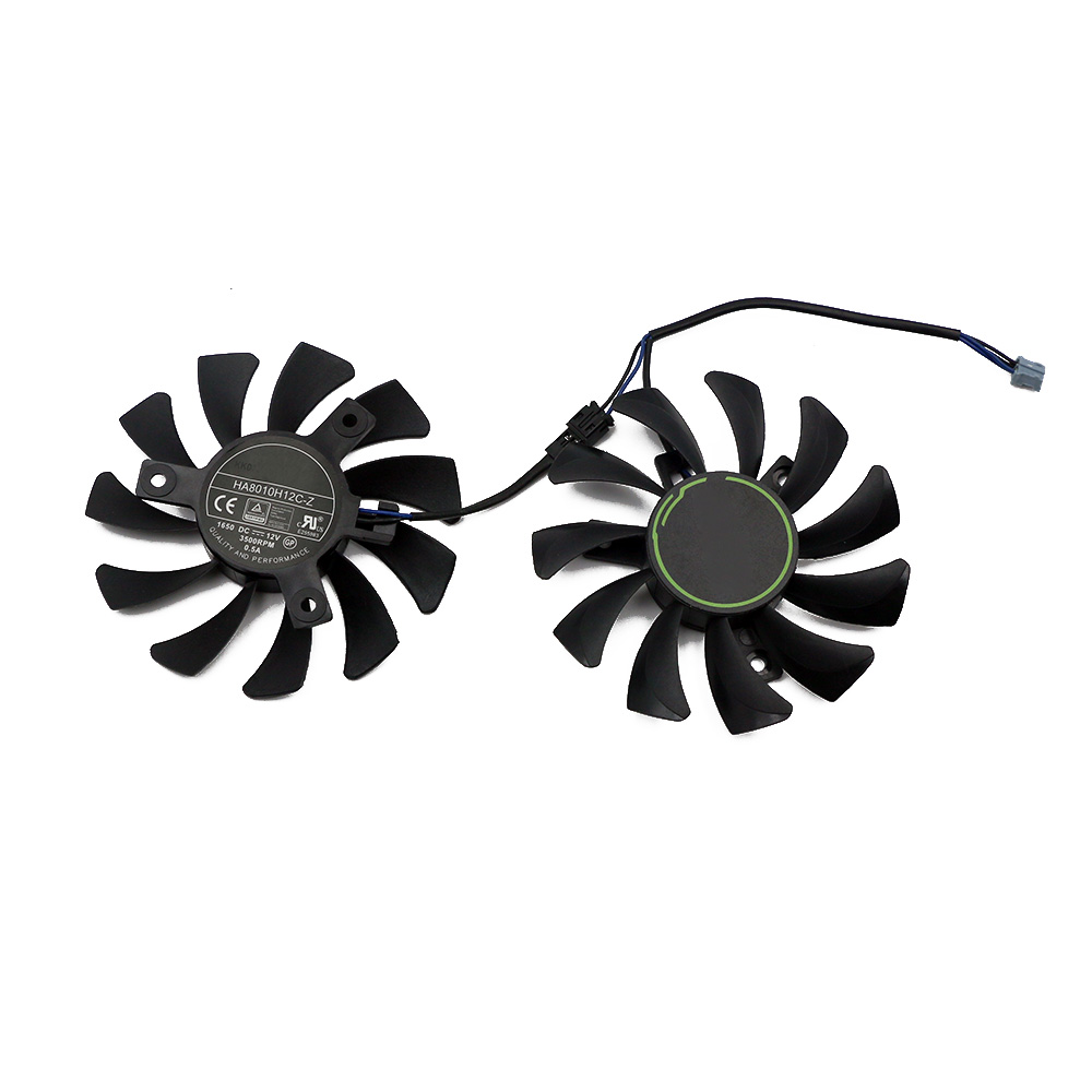 2 pces 75mm HA8010H12CF-Z gtx1 - Rtx 4080 Super 16Gb avaliação e preço