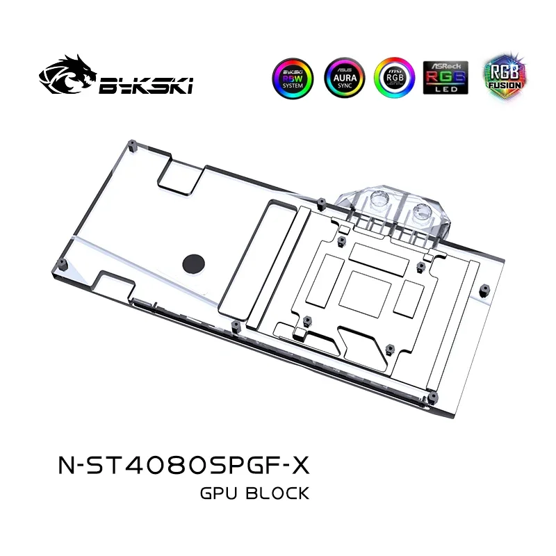 Bloco de GPU Bykski N-ST4080SP - Rtx 4080 Super 16Gb avaliação e preço